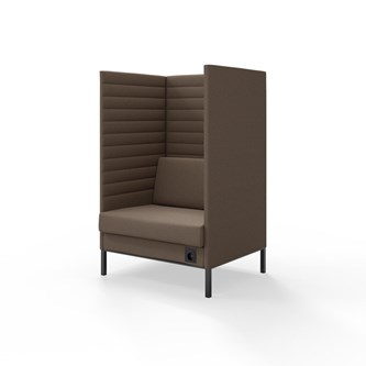 Sofa Platinum Highback Charge 1,5-seter H150
