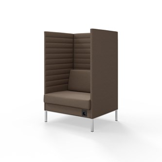 Sofa Platinum Highback Charge 1,5-seter H150