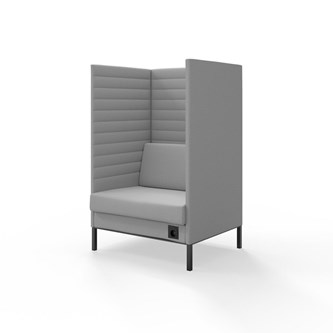 Sofa Platinum Highback Charge 1,5-seter H150