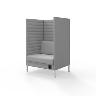 Sofa Platinum Highback Charge 1,5-seter H150