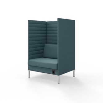 Sofa Platinum Highback Charge 1,5-seter H150