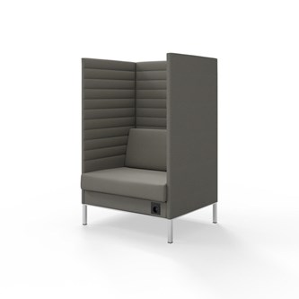 Sofa Platinum Highback Charge 1,5-seter H150