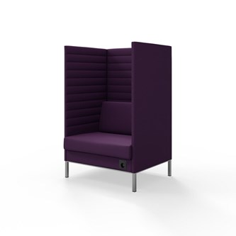 Sofa Platinum Highback Charge 1,5-seter H150