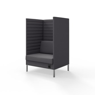 Sofa Platinum Highback Charge 1,5-seter H150