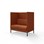 Sofa Platinum Highback 2 -seter H128