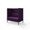 Sofa Platinum Highback 2 -seter H128