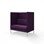 Sofa Platinum Highback 2 -seter H128