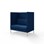 Sofa Platinum Highback Charge 2-seter H128