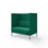 Sofa Platinum Highback Charge 2-seter H128