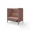Sofa Platinum Highback Charge 2-seter H128