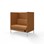 Sofa Platinum Highback Charge 2-seter H128