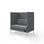 Sofa Platinum Highback Charge 2-seter H128