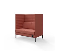 Sofa Platinum Highback Charge 2-seter H128