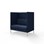 Sofa Platinum Highback Charge 2-seter H128