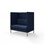 Sofa Platinum Highback Charge 2-seter H128