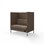 Sofa Platinum Highback Charge 2-seter H128