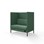 Sofa Platinum Highback Charge 2-seter H128