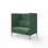 Sofa Platinum Highback Charge 2-seter H128