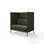 Sofa Platinum Highback Charge 2-seter H128
