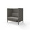 Sofa Platinum Highback Charge 2-seter H128