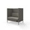 Sofa Platinum Highback Charge 2-seter H128