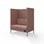 Sofa Platinum Highback Charge 2-seter H150