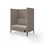 Sofa Platinum Highback Charge 2-seter H150