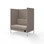 Sofa Platinum Highback Charge 2-seter H150