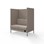 Sofa Platinum Highback Charge 2-seter H150