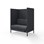 Sofa Platinum Highback Charge 2-seter H150