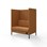Sofa Platinum Highback Charge 2-seter H150