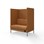 Sofa Platinum Highback Charge 2-seter H150