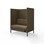 Sofa Platinum Highback Charge 2-seter H150