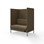 Sofa Platinum Highback Charge 2-seter H150
