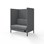 Sofa Platinum Highback Charge 2-seter H150