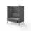 Sofa Platinum Highback Charge 2-seter H150