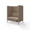 Sofa Platinum Highback Charge 2-seter H150