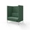 Sofa Platinum Highback Charge 2-seter H150