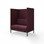Sofa Platinum Highback Charge 2-seter H150