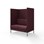 Sofa Platinum Highback Charge 2-seter H150