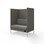 Sofa Platinum Highback Charge 2-seter H150