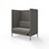 Sofa Platinum Highback Charge 2-seter H150