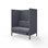 Sofa Platinum Highback Charge 2-seter H150