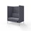 Sofa Platinum Highback Charge 2-seter H150