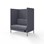 Sofa Platinum Highback Charge 2-seter H150
