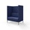Sofa Platinum Highback Charge 2-seter H150