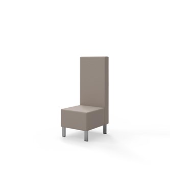 Modulsofa Snake 50 metallben sh 43 medium rygg