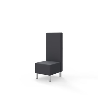 Modulsofa Snake 50 metallben sh 43 medium rygg
