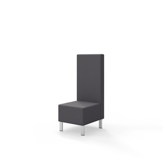 Modulsofa Snake 50 metallben sh 43 medium rygg