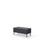 Modulsofa Snake 100 metallben sh 43